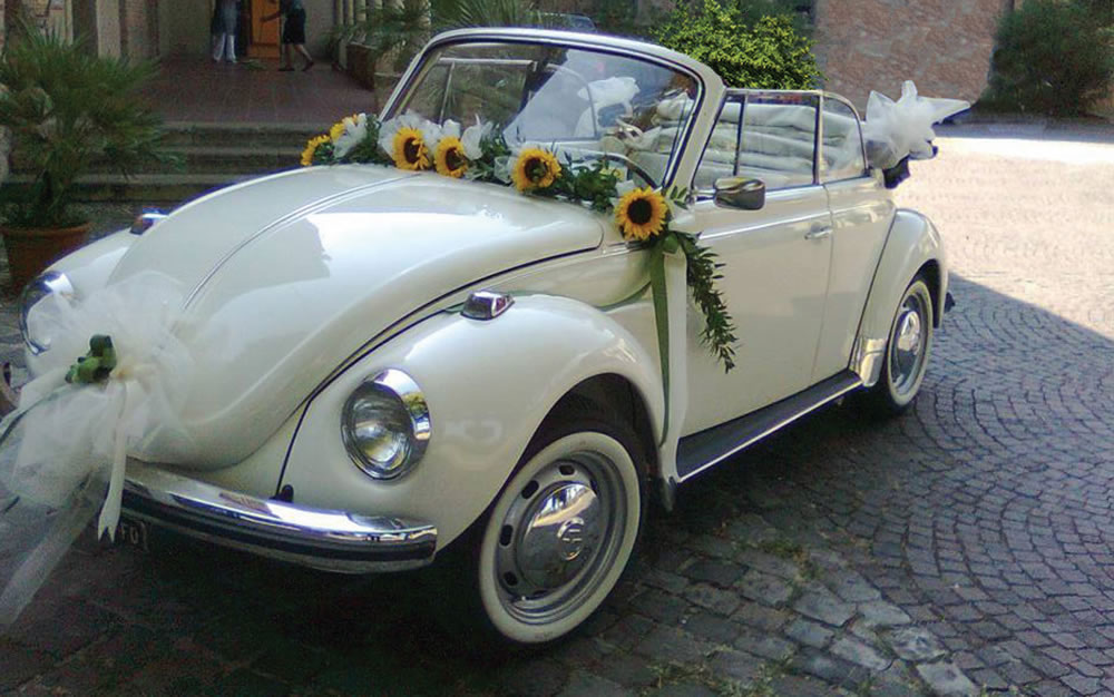 Noleggio Auto: maggiolino cabrio, auto cerimonia, auto Rimini
