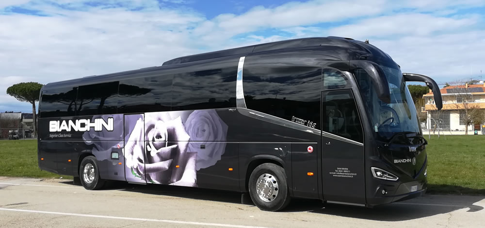 Noleggio Pullman: pullman Irizar I6 hdh 58, pullman in autonoleggio Rimini