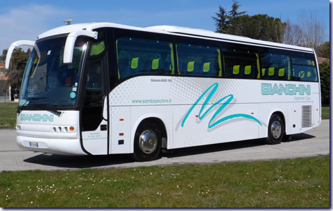 Noleggio Pullman: Pullman Domino in autonoleggio Rimini