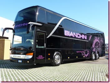 Noleggio Pullman: pullman Setra 4131DT, pullman a noleggio Rimini